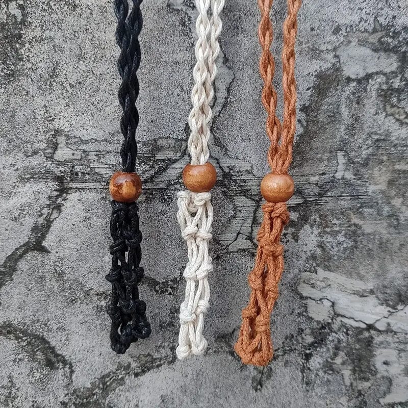 Waxed Necklace Cord For Crystal Pendant