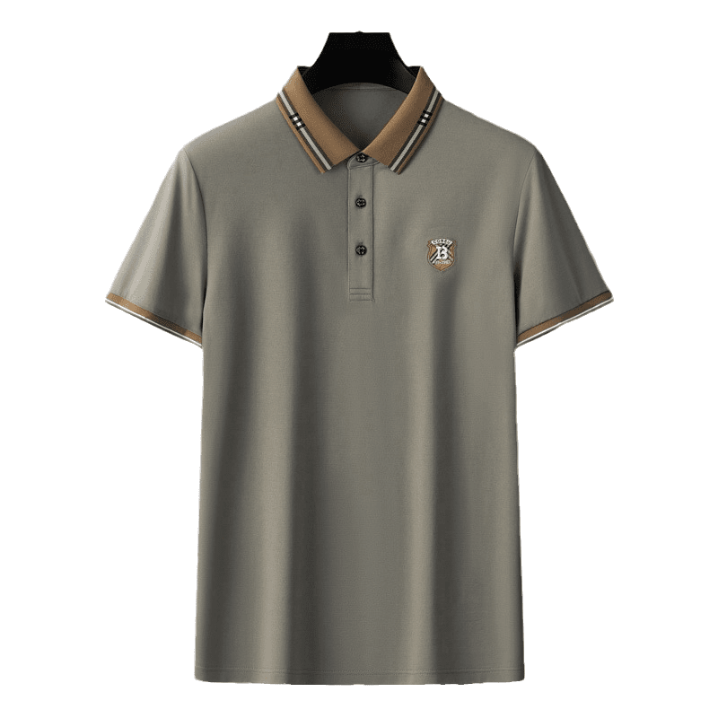 Men's Casual Embroidered POLO Shirt