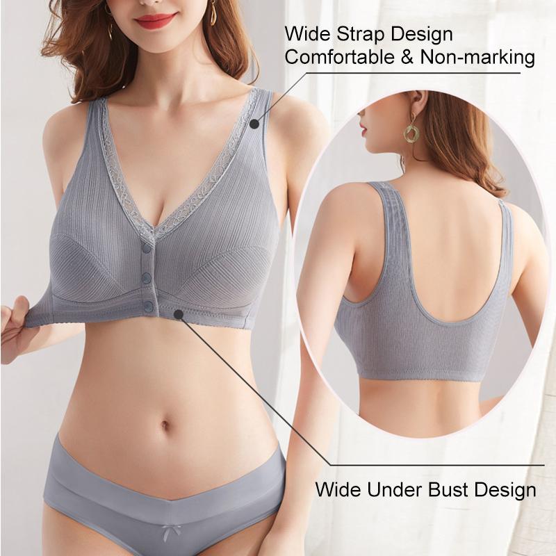 Comfybear™Comfortable Front Button Bra