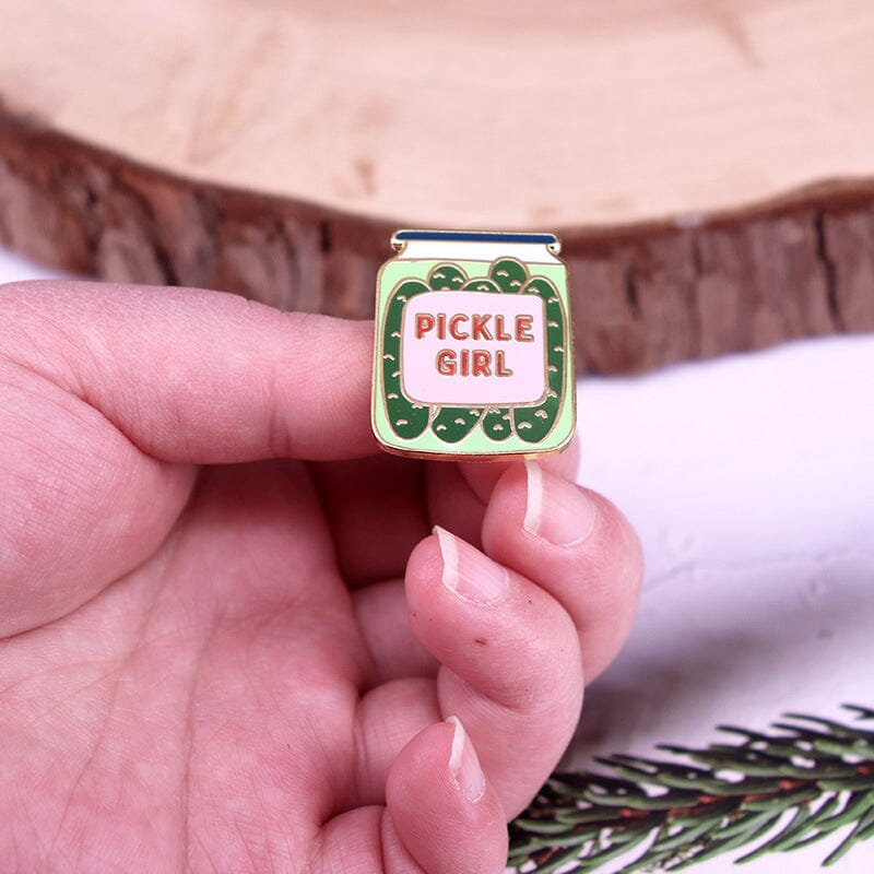 Lucky Pickle Enamel Pin