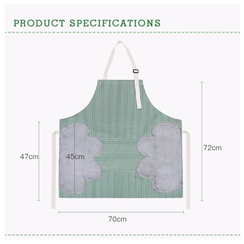 Adjustable Erasable Waterproof Kitchen Apron