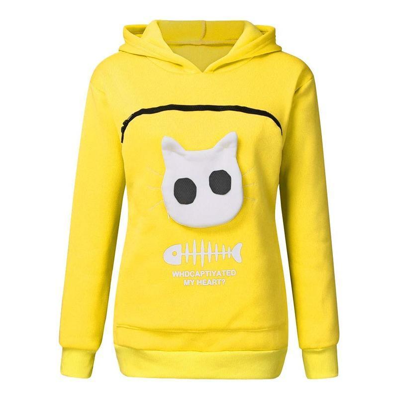 Animal Pouch Sweatshirt Hoodie