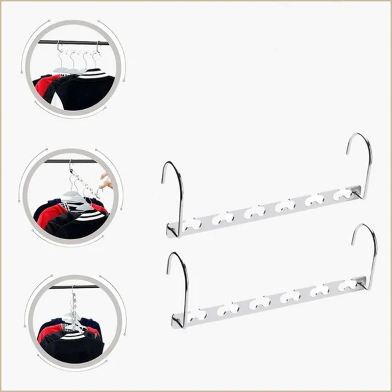 Magic Multifunction Metal Hanger