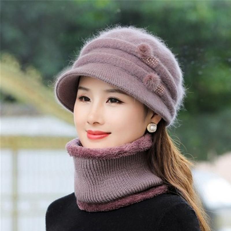 Comfybear™ Winter Hat and Scarf Set for Women