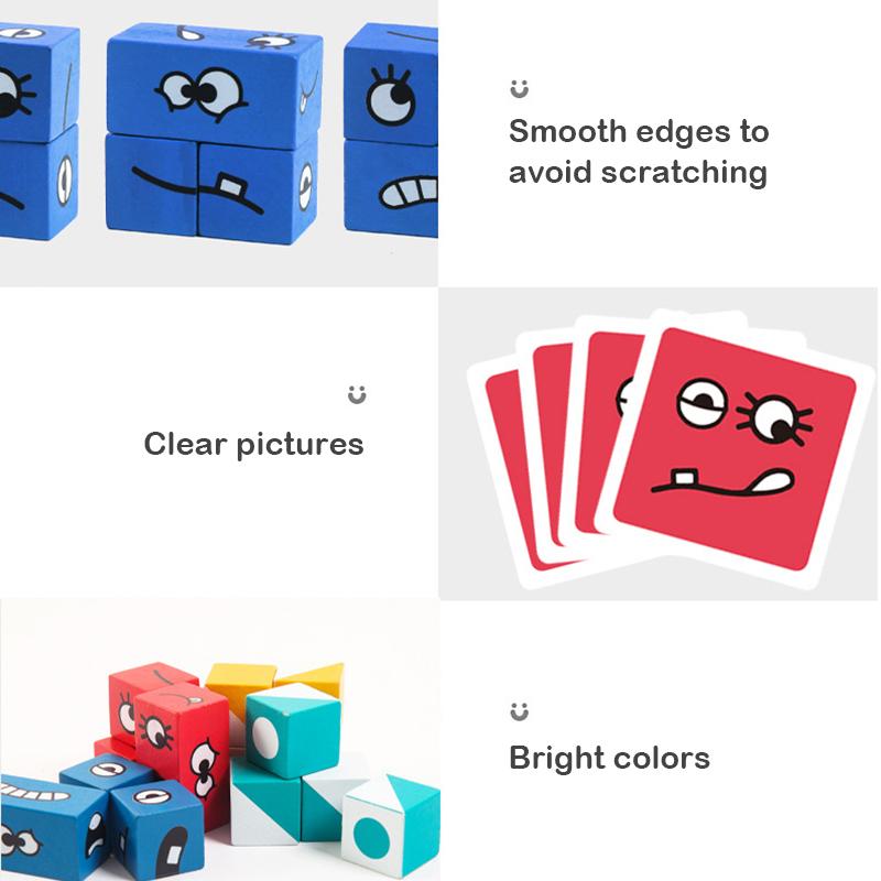 Comfybear™ Puzzle Building Cubes