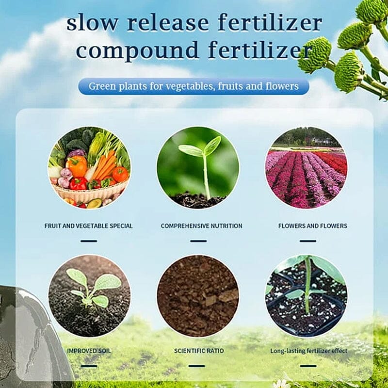Slow Release Garden Universal Fertilizer Tablets