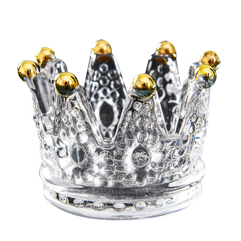 European Crown Candlestick Ornament