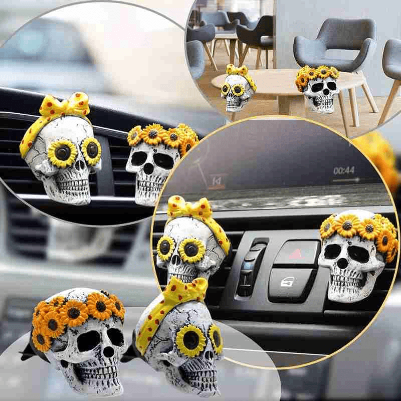 (🎃Early Halloween Promotion🎃) Evil Skulls With Air Freshener