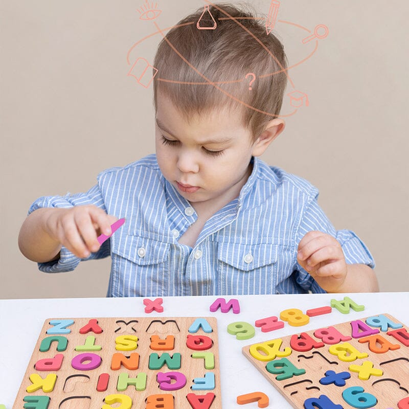 Wooden Puzzles for Toddlers