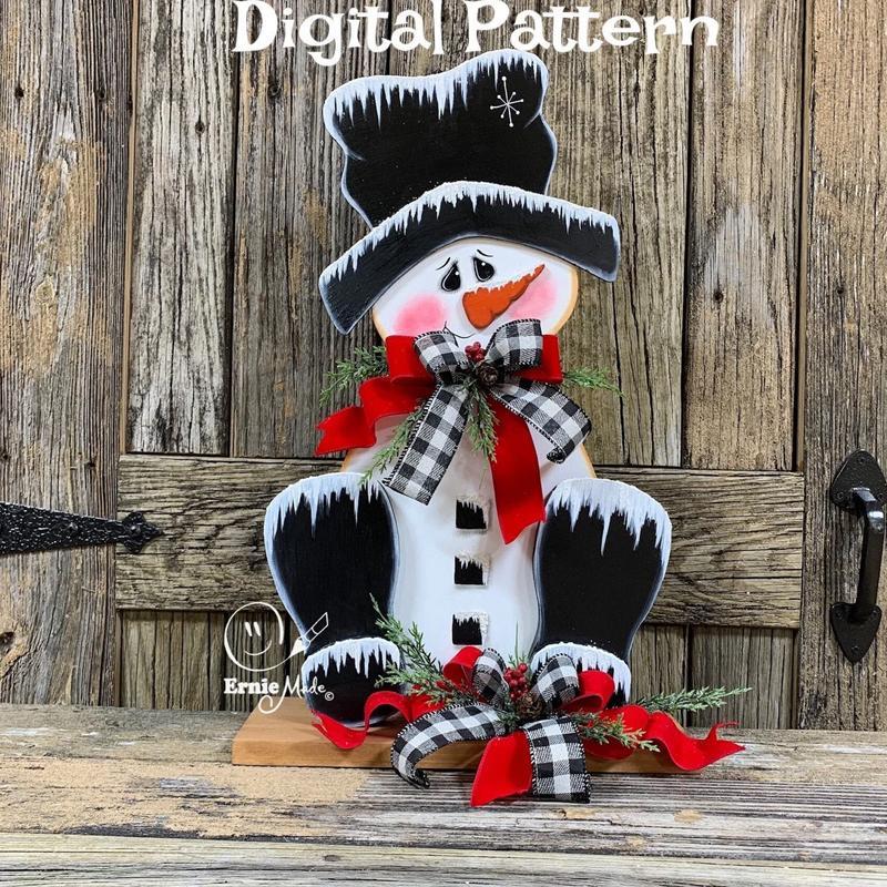 Comfybear™Christmas Snowman Decoration