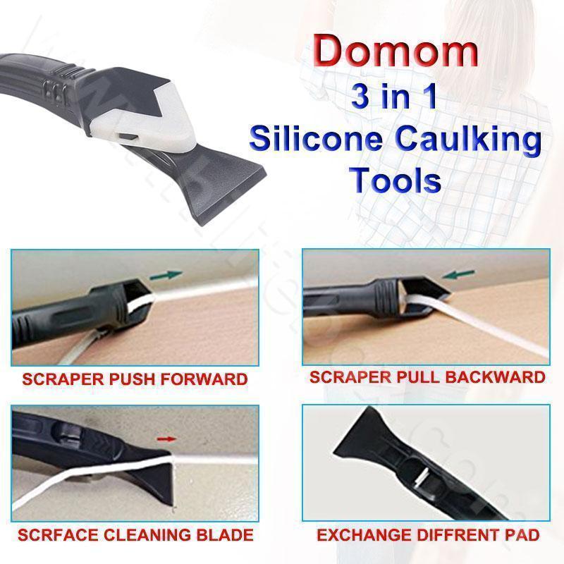 3 in 1 Upgraded  Silicone Caulking Tools