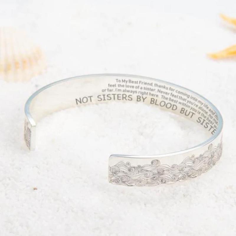 Comfybear™Stainless Steel Open Sea Wave Bracelet