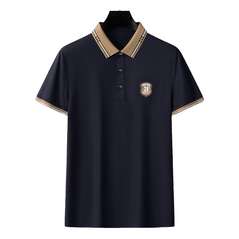 Men's Casual Embroidered POLO Shirt