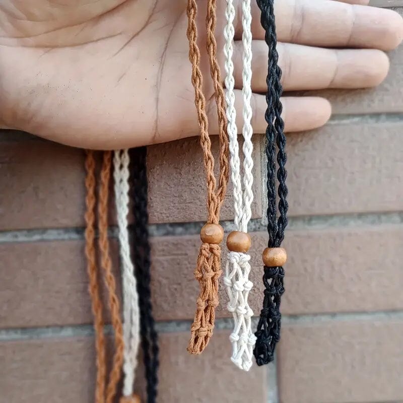 Waxed Necklace Cord For Crystal Pendant