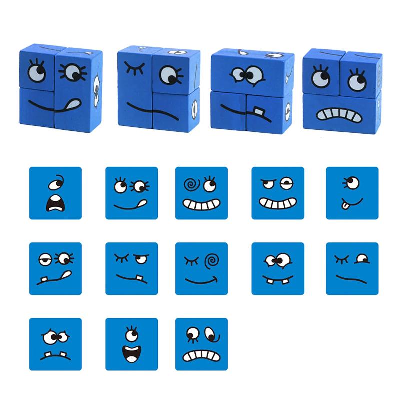 Comfybear™ Puzzle Building Cubes