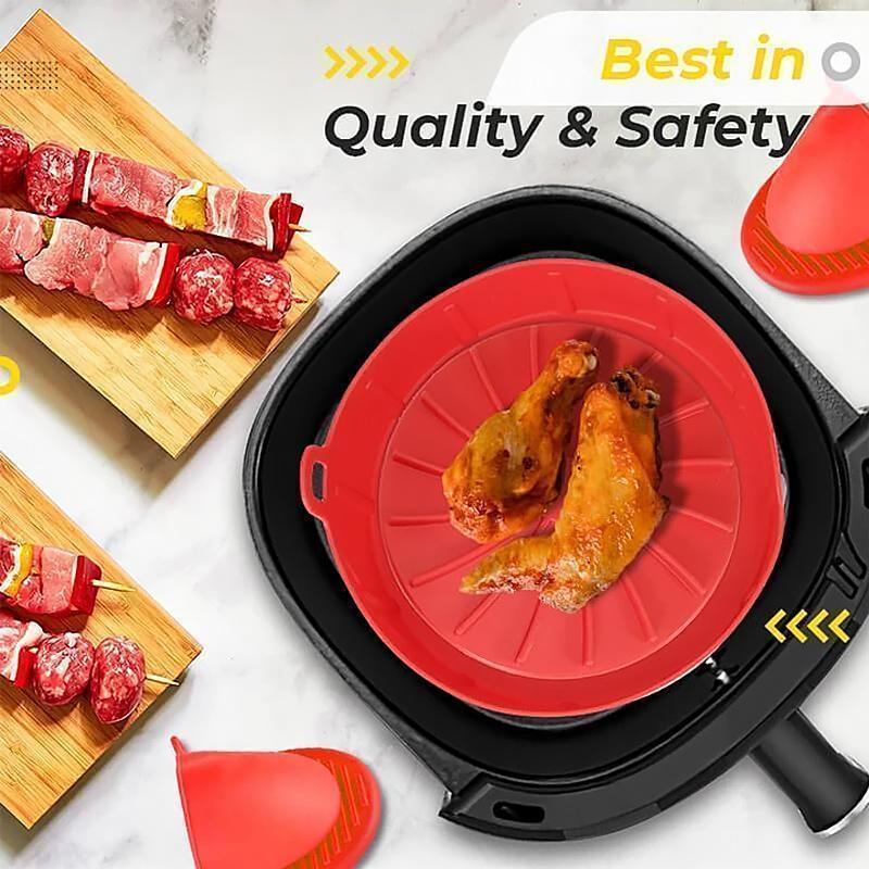 Air Fryer Tray Easy Clean Non-stick bakeware