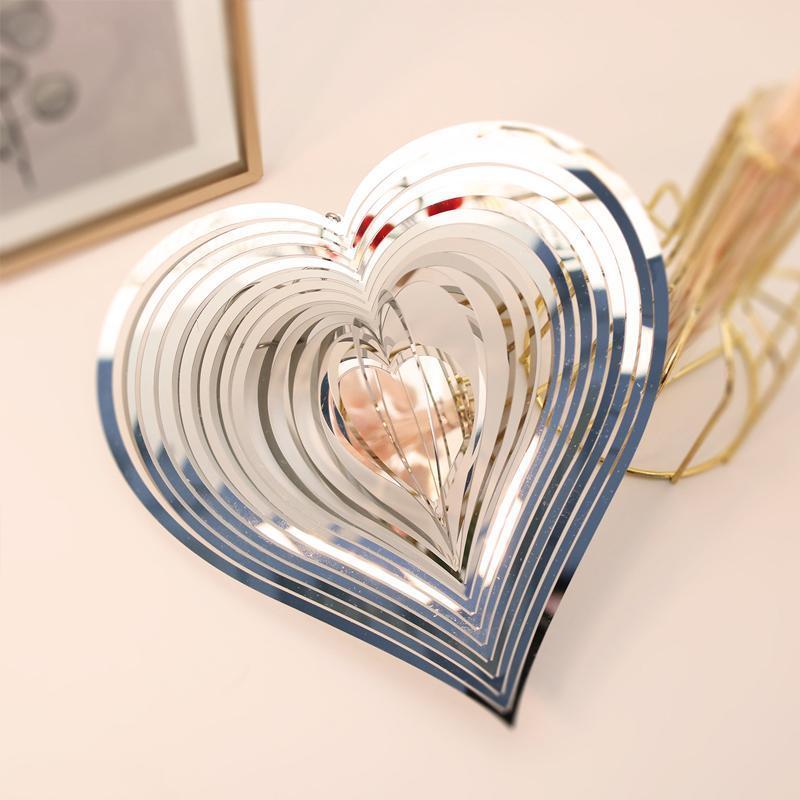Mirror Metal Rotating Spinner