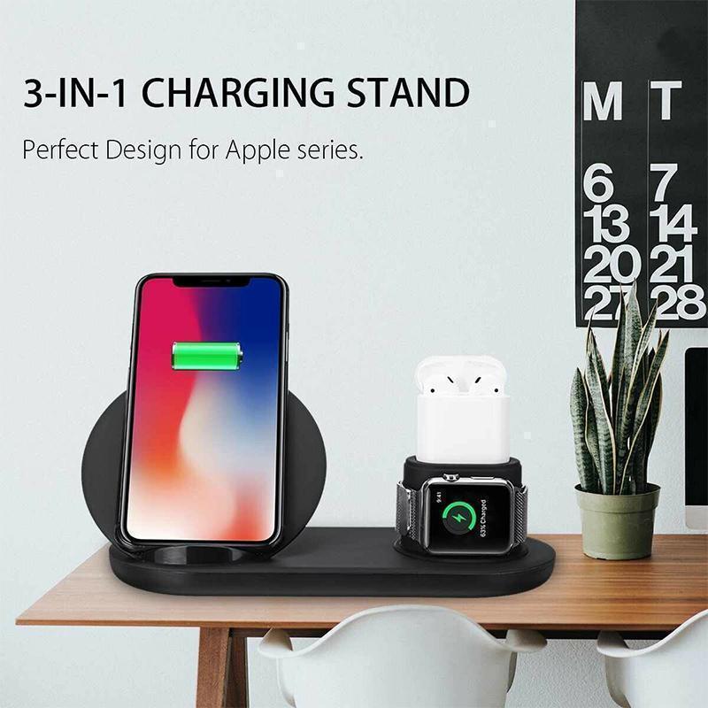 3 in 1 Wireless Charging Station