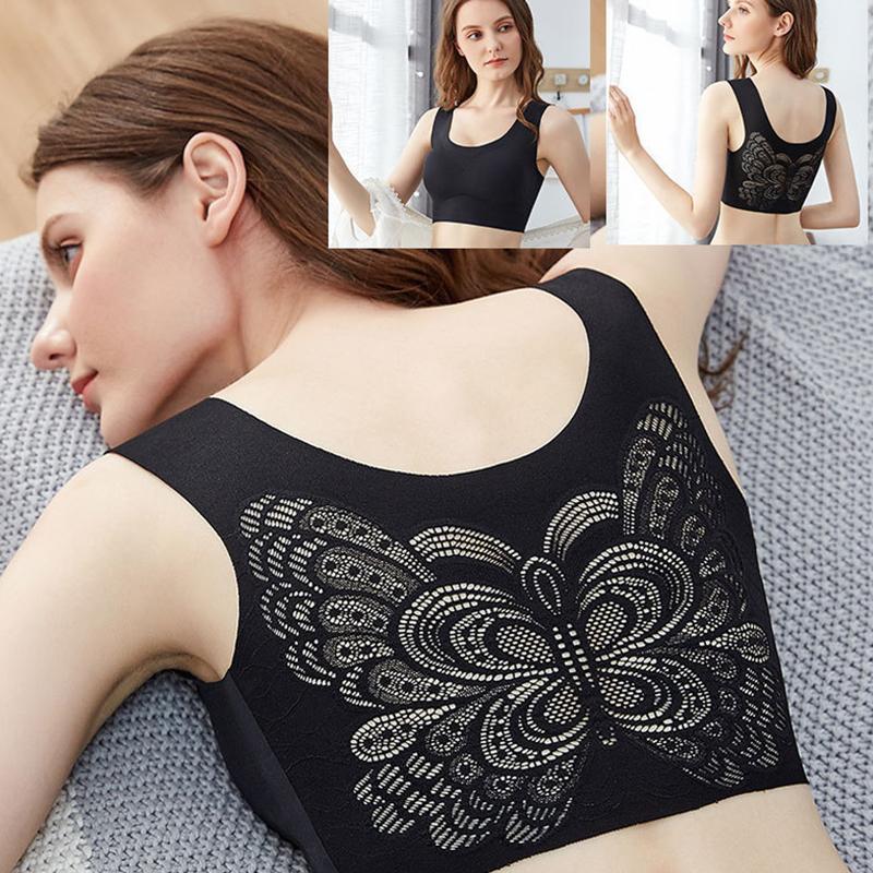 Plus Size Ultra-thin Ice Silk Comfort Bra