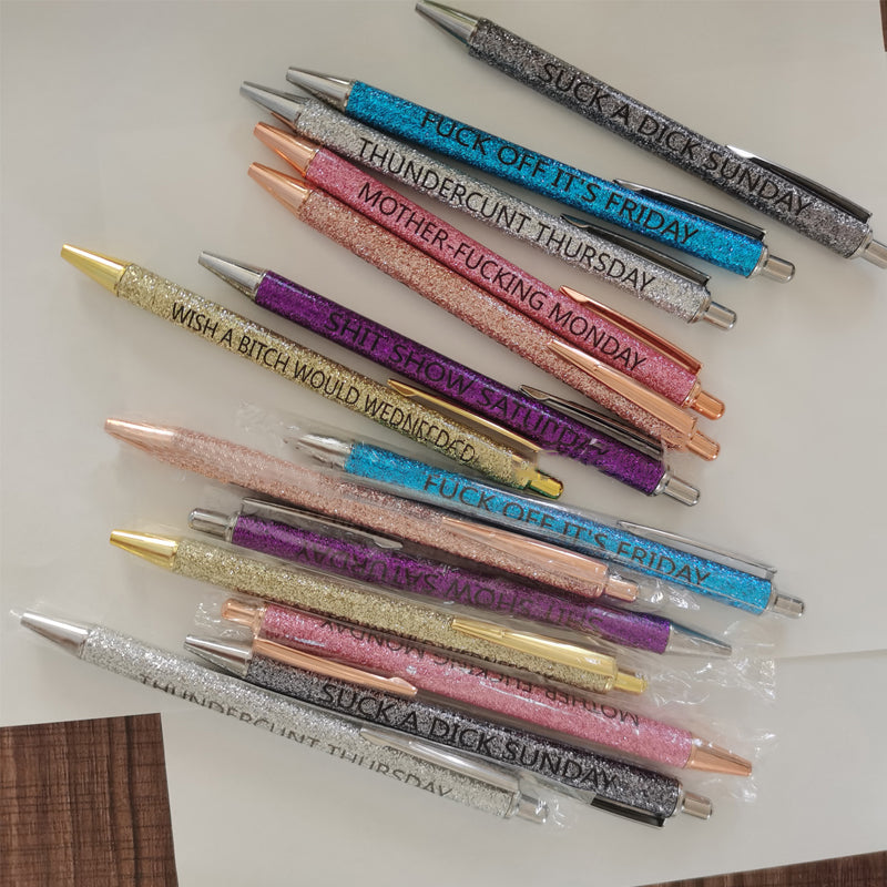 7pcs Funny Pens