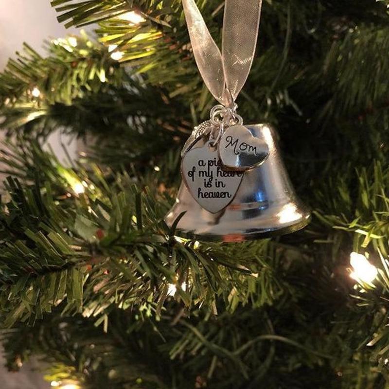 (🎅Early Xmas Sale - Save 50% OFF🎅) Heart-Warming Christmas Memorial Bell Pendant