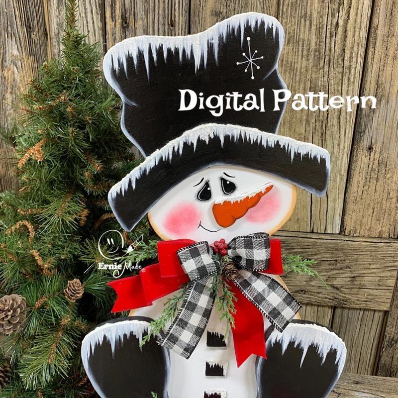 Comfybear™Christmas Snowman Decoration