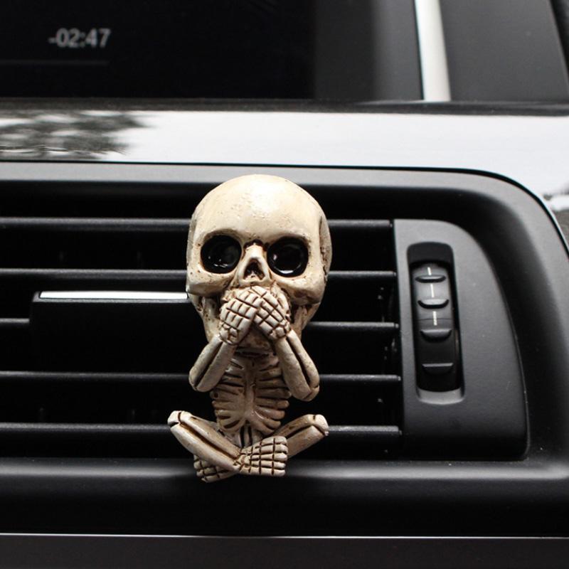 Creative Car Skull Ghost Head Aromatherapy