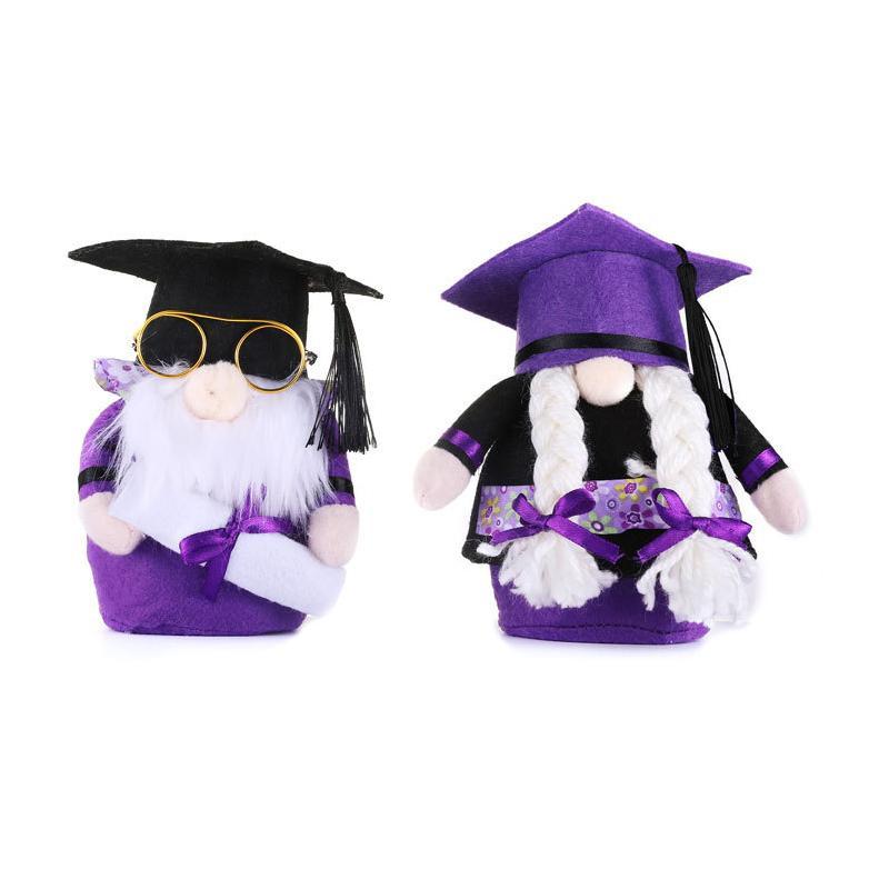 Cute Graduation Tomte Gnome Doll