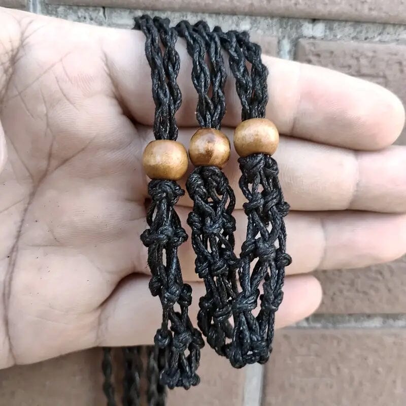 Waxed Necklace Cord For Crystal Pendant