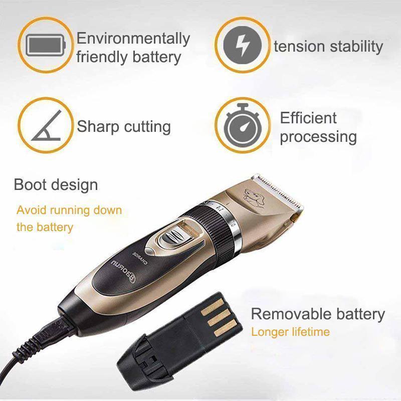 Comfybear™Professional Rechargeable Animal Hair Trimmer