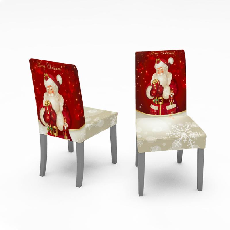 (🎅Early Xmas Sale - Save 50% OFF🎅) Christmas Tablecloth Chair Cover Decoration