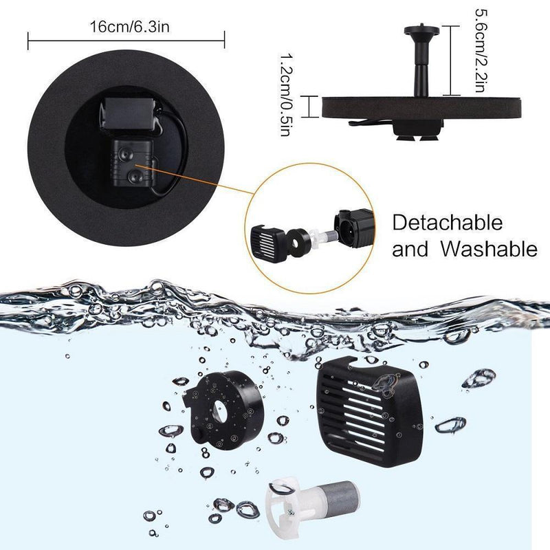 Comfybear™ Solar Fountain Pump