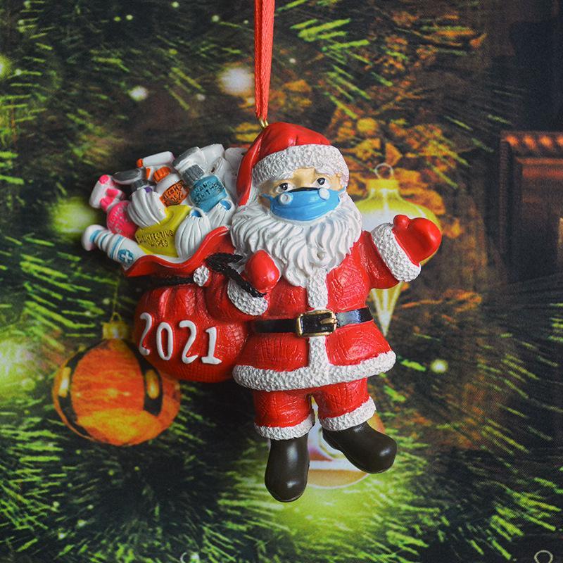 Comfybear™2021 Santa Claus Keepsake Ornament