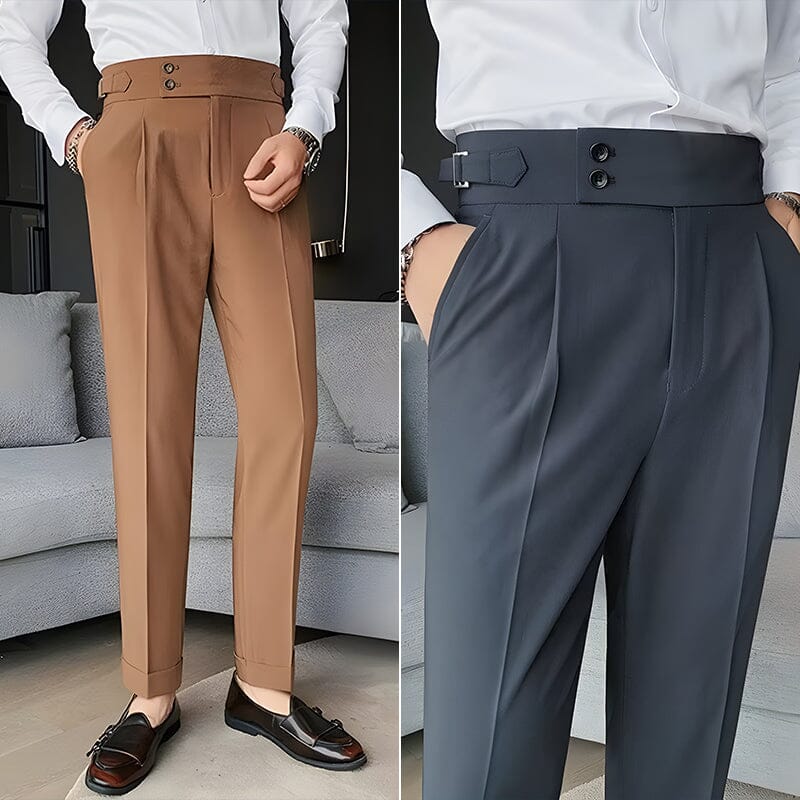 Men's Pants with Side Adjusters