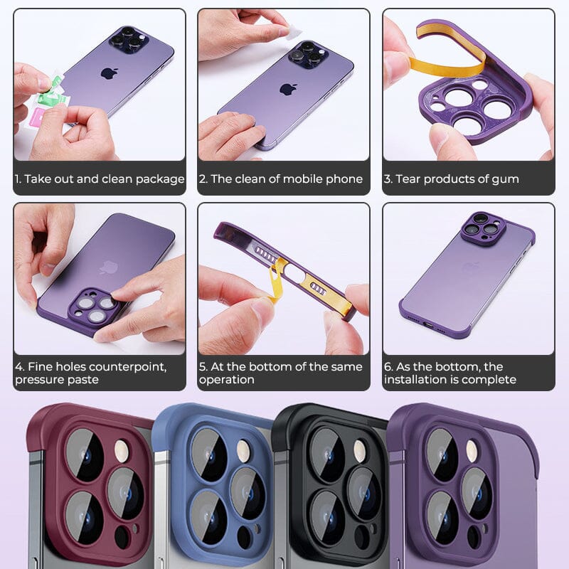 New Upgraded Silicone Phone Lens Case