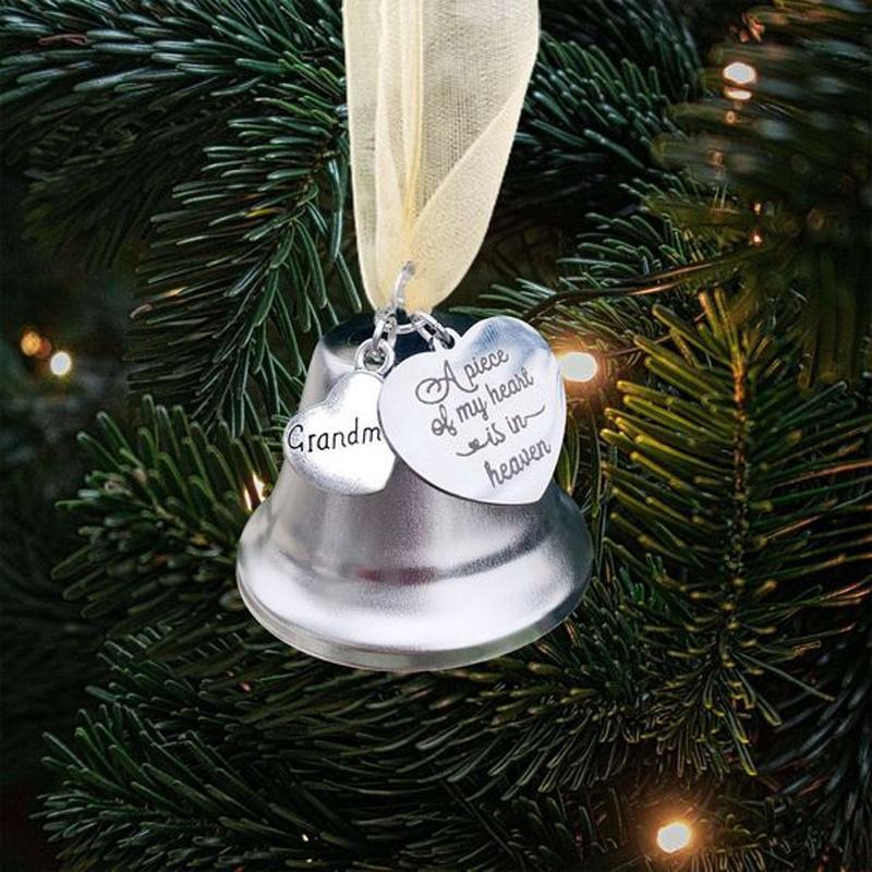 (🎅Early Xmas Sale - Save 50% OFF🎅) Heart-Warming Christmas Memorial Bell Pendant