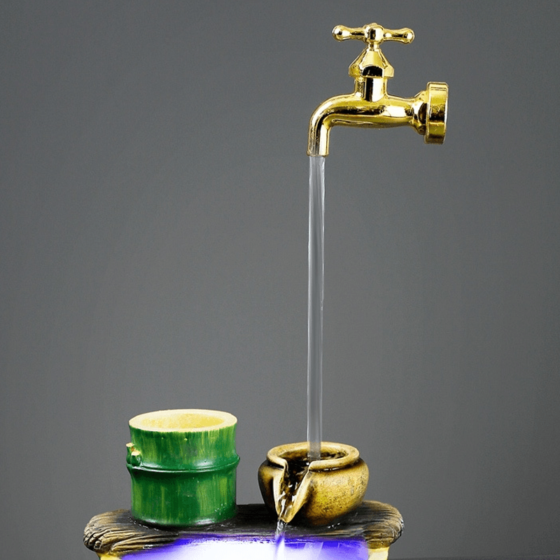 Invisible Flowing Spout Watering Can Fountain
