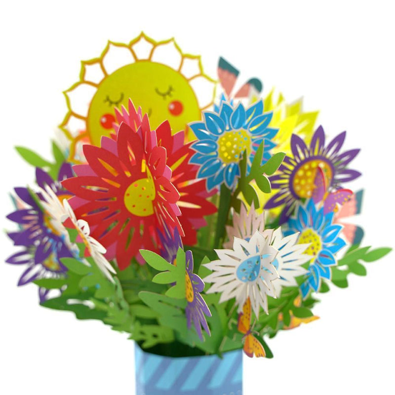 3D Flower Bouquet Card