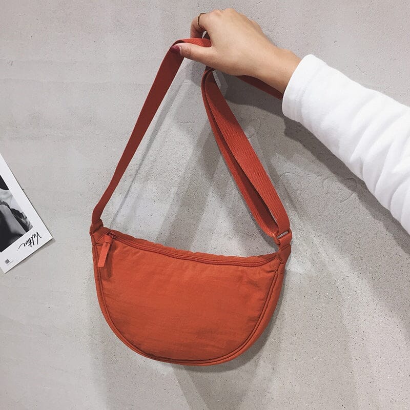 Simple Women Dumpling Crossbody Bag