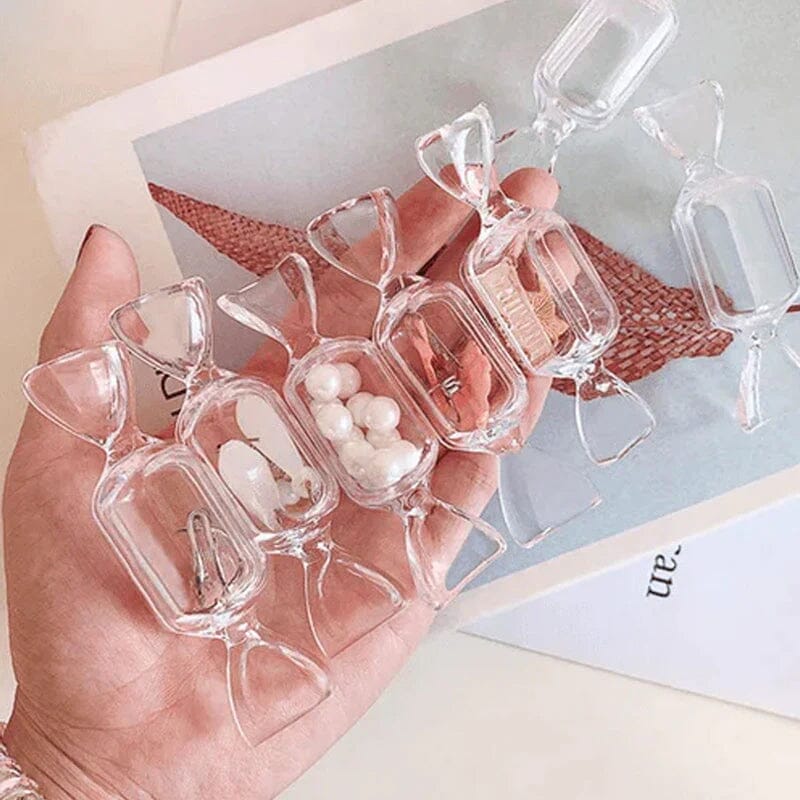 Candy shaped jewellery box (10 pcs)
