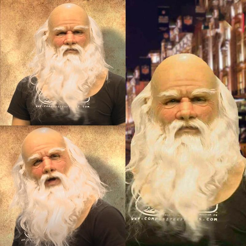 Comfybear™Christmas Santa Mask
