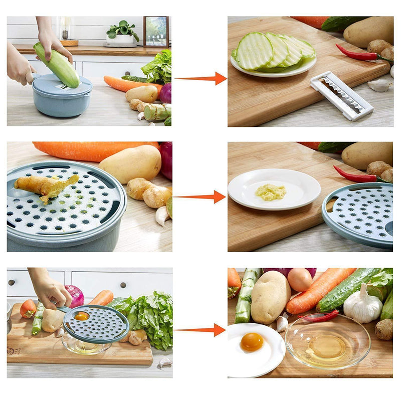 9 in 1 Multi-function Vegetable Slicer Set