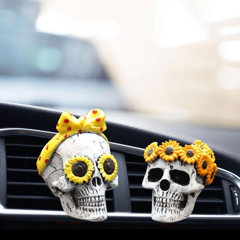 (🎃Early Halloween Promotion🎃) Evil Skulls With Air Freshener