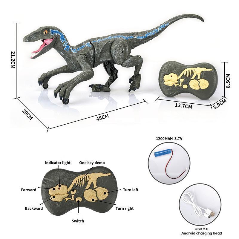 (50% OFF-Sale)Gifts For Children🎁Remote Control Dinosaur💥Buy 2 Free Shipping