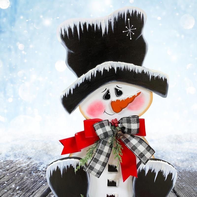 Comfybear™Christmas Snowman Decoration