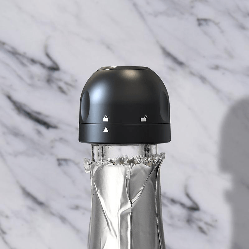 Reusable Vacuum Silicone Sealed Wine, Beer, Champagne Bottle Cap Stopper
