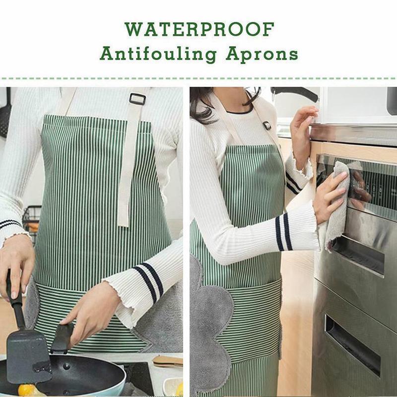 Adjustable Erasable Waterproof Kitchen Apron