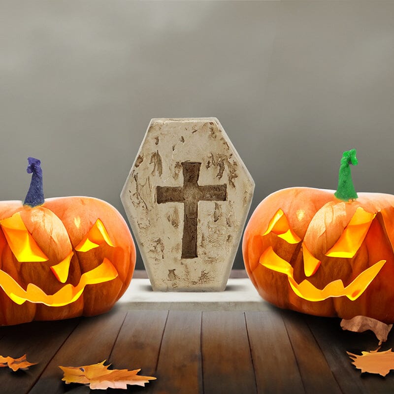 Halloween Pumpkin Head Ghost Decoration