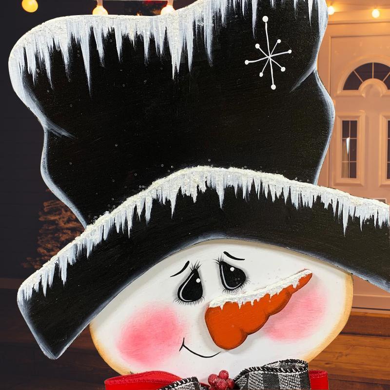 Comfybear™Christmas Snowman Decoration
