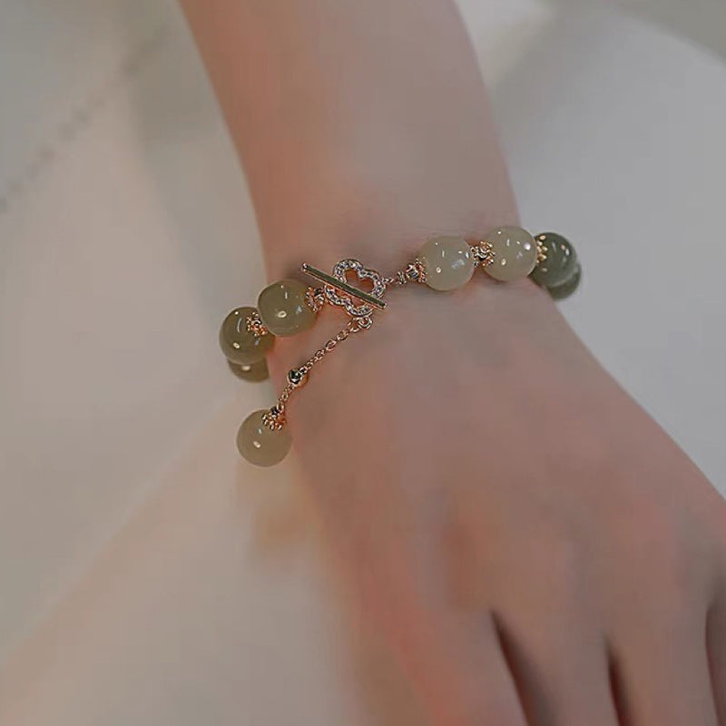 Hetian Jade Elegant Temperament Bracelet